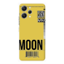 Xiaomi Redmi 12 A ticket to the moon Yellow Colored Silicone TPU Θήκη