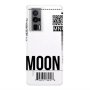 Xiaomi Poco F5 Pro A ticket to the moon Transparent Silicone TPU Θήκη