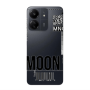 Xiaomi Redmi 13C A ticket to the moon Transparent Silicone TPU Θήκη