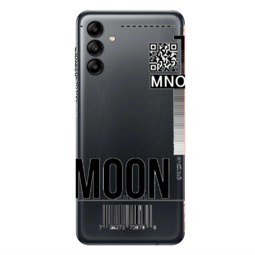 Samsung A13 5G A ticket to the moon Transparent Silicone TPU Θήκη