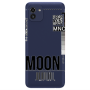 Samsung A03 A ticket to the moon Transparent Silicone TPU Θήκη