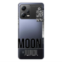 Xiaomi Poco X5 A ticket to the moon Transparent Silicone TPU Θήκη