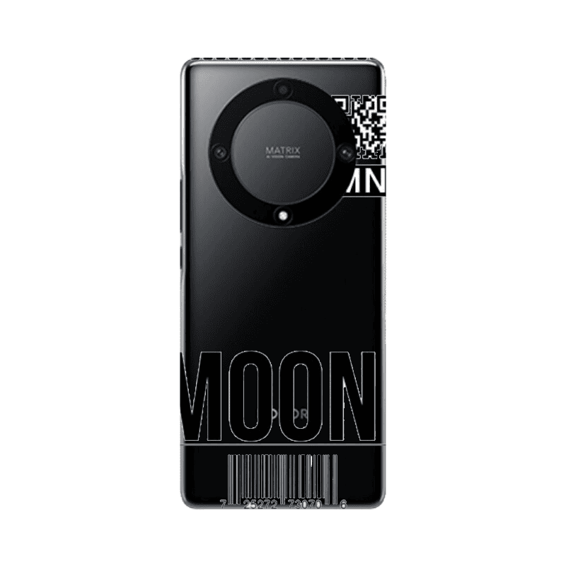 Honor Magic5 Lite 5G A ticket to the moon Transparent Silicone TPU Θήκη