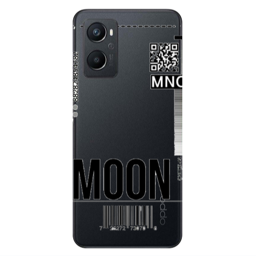 Oppo A 96 A ticket to the moon Transparent Silicone TPU Θήκη