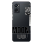 Oppo A 96 A ticket to the moon Transparent Silicone TPU Θήκη