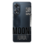 Oppo A 98 A ticket to the moon Transparent Silicone TPU Θήκη