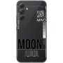 Samsung Galaxy A25 A ticket to the moon Transparent Silicone TPU Θήκη