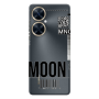 Huawei Nova 11i A ticket to the moon Transparent Silicone TPU Θήκη