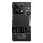 Xiaomi Redmi Note 13Pro 5G A ticket to the moon Transparent Silicone TPU Θήκη