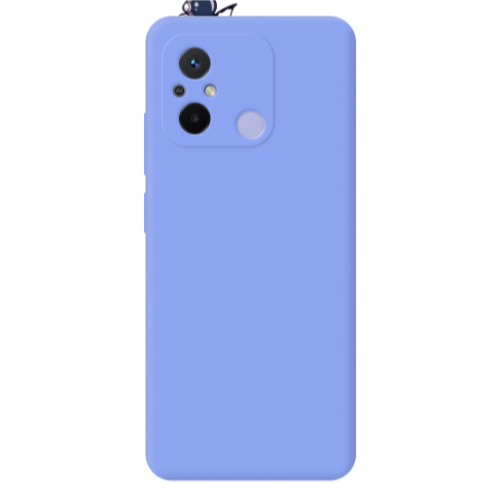 Xiaomi Redmi 12C Cute astronauts Light Purple Colored Silicone TPU Θήκη
