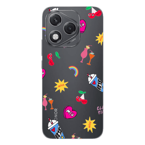 Honor 400 Lite glam time Transparent Silicone TPU Θήκη