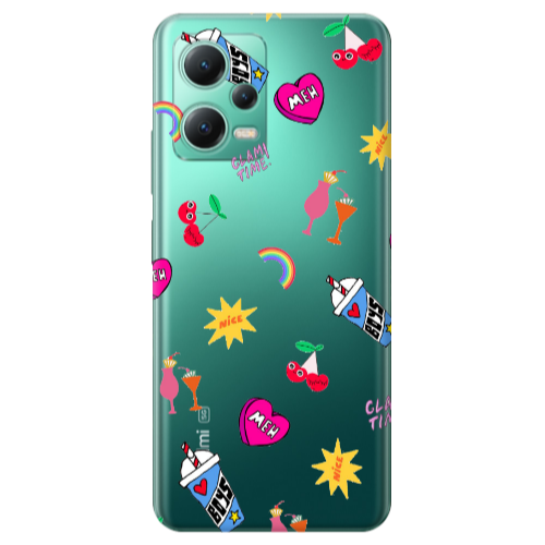 Xiaomi Redmi Note 12 Pro Plus 5G glam time Transparent Silicone TPU Θήκη