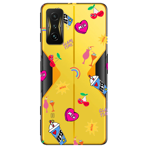 Xiaomi Poco F4 Gt glam time Transparent Silicone TPU Θήκη