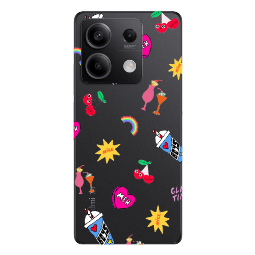 Xiaomi Redmi Note 13 5G glam time Transparent Silicone TPU Θήκη