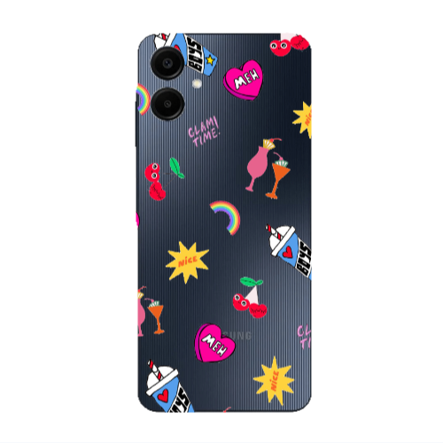 Samsung A06 glam time Transparent Silicone TPU Θήκη