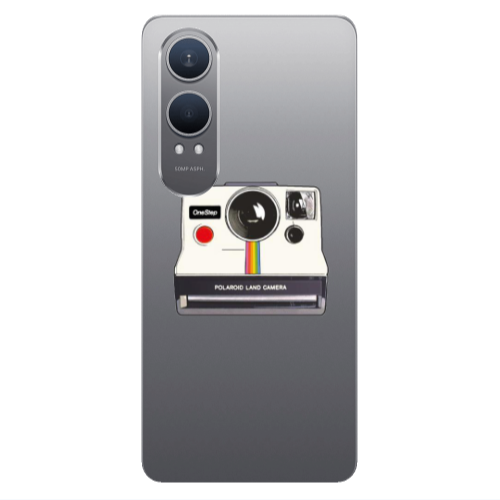 Oneplus Nord Ce 4 lite Polaroid land camera Transparent Silicone TPU Θήκη