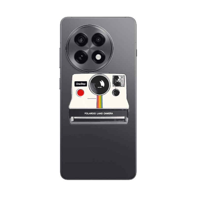 Oneplus 13 5G Polaroid land camera Transparent Silicone TPU Θήκη