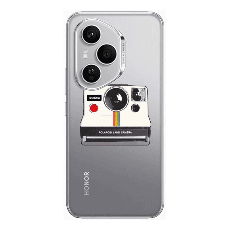 Honor Magic 400 Pro Polaroid land camera Transparent Silicone TPU Θήκη