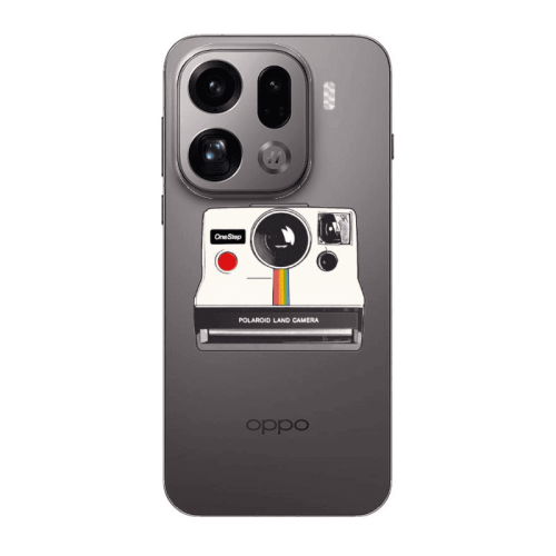 Oppo Find X9 Pro Polaroid land camera Transparent Silicone TPU Θήκη