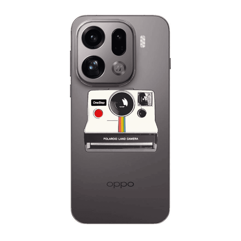 Oppo Find X9 Pro Polaroid land camera Transparent Silicone TPU Θήκη
