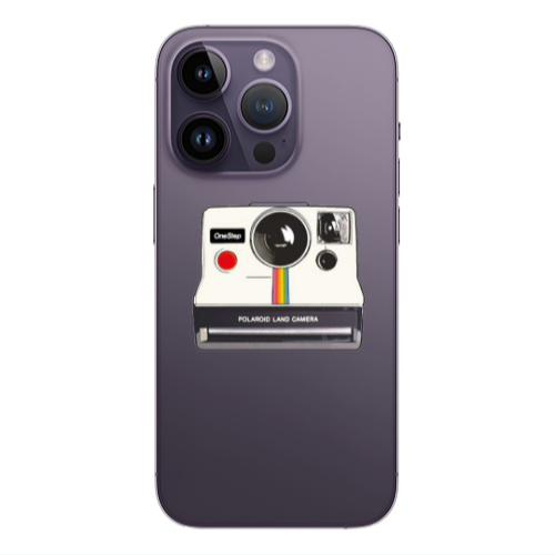 Apple iPhone 14 Pro  Polaroid land camera Transparent Silicone TPU Θήκη