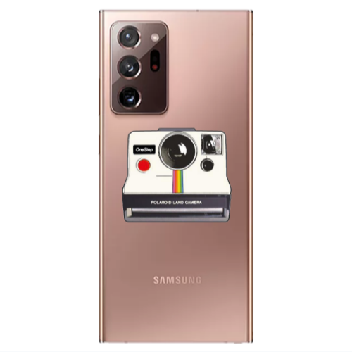 Samsung Note 20 Ultra Polaroid land camera Transparent Silicone TPU Θήκη