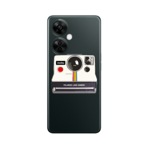 Oneplus Nord CE 3 Lite 5G Polaroid land camera Transparent Silicone TPU Θήκη