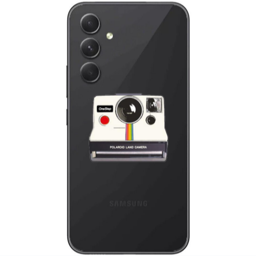 Samsung Galaxy A25 Polaroid land camera Transparent Silicone TPU Θήκη