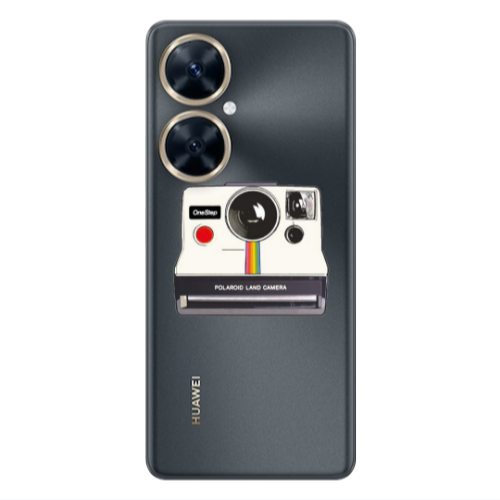 Huawei Nova 11i Polaroid land camera Transparent Silicone TPU Θήκη