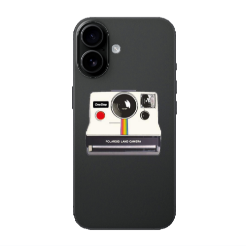 Apple Iphone 16 Polaroid land camera Transparent Silicone TPU Θήκη