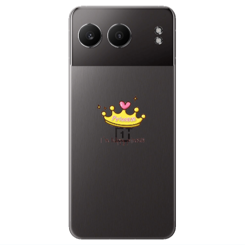 Oneplus Nord 4 Happy princess Transparent Silicone TPU Θήκη