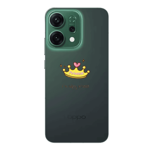 Oppo RENO 14 Happy princess Transparent Silicone TPU Θήκη