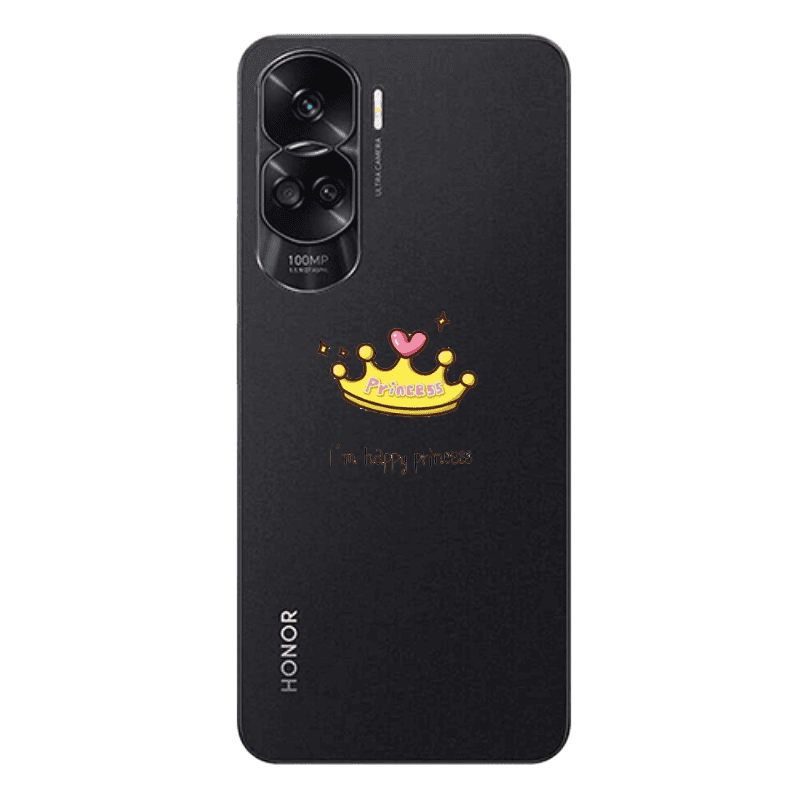 Honor 90 Lite 5G Happy princess Transparent Silicone TPU Θήκη