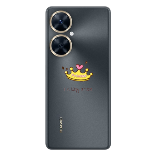 Huawei Nova 11i Happy princess Transparent Silicone TPU Θήκη