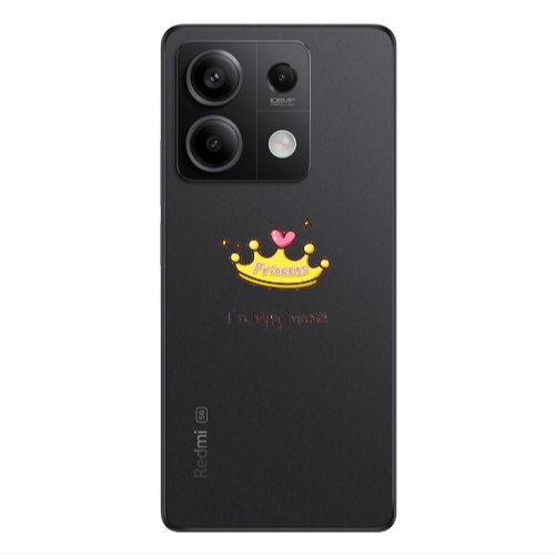Xiaomi Redmi Note 13Pro 5G Happy princess Transparent Silicone TPU Θήκη
