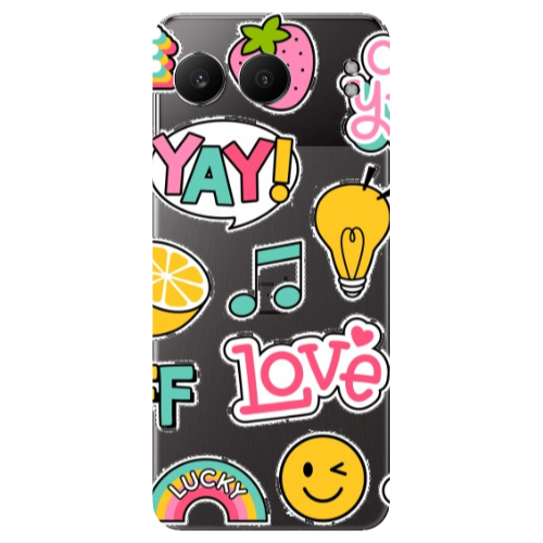 Oneplus Nord 4 Cute desing Transparent Silicone TPU Θήκη