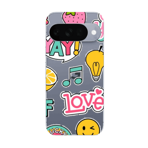 Google Pixel 10 Cute desing Transparent Silicone TPU Θήκη