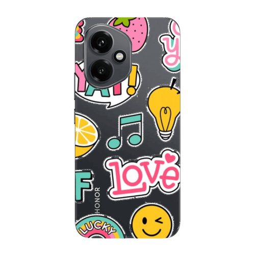 Honor Magic 400 Cute desing Transparent Silicone TPU Θήκη