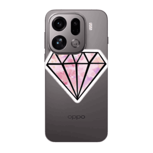 Oppo Find X9 Pro Diamond Transparent Silicone TPU Θήκη