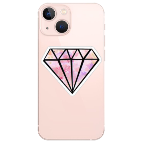 Apple iPhone 13 Diamond Transparent Silicone TPU Θήκη