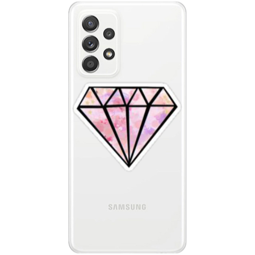 Samsung A52 Diamond Transparent Silicone TPU Θήκη