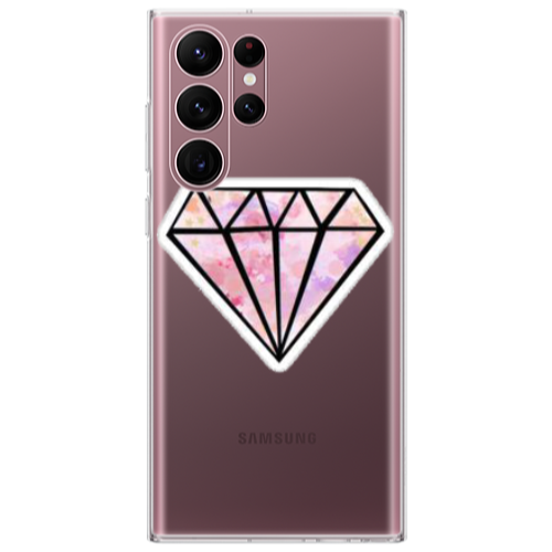 Samsung S22 Ultra Diamond Transparent Silicone TPU Θήκη