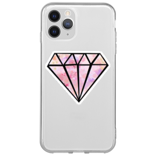 Apple iPhone 13 Pro Diamond Transparent Silicone TPU Θήκη