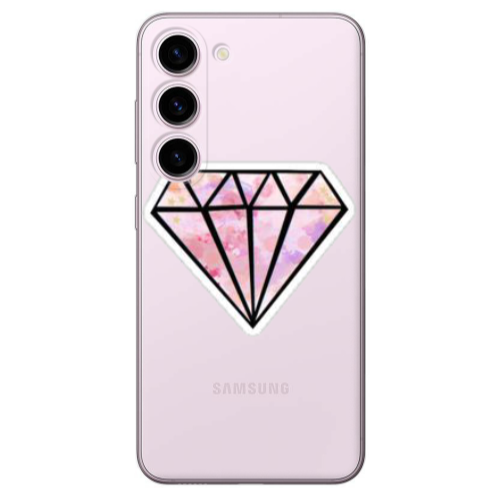 Samsung S23 Plus Diamond Transparent Silicone TPU Θήκη