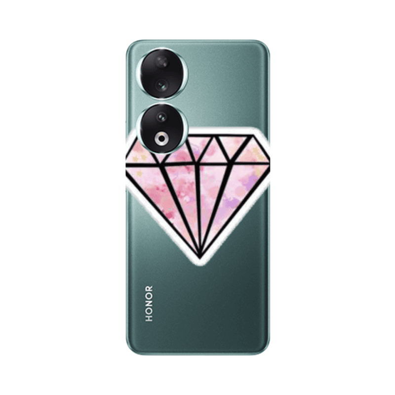 Honor 90 5G Diamond Transparent Silicone TPU Θήκη