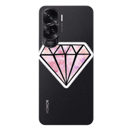 Honor 90 Lite 5G Diamond Transparent Silicone TPU Θήκη