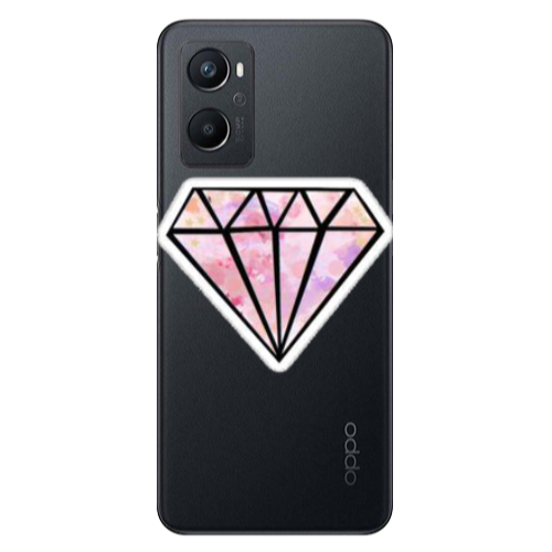 Oppo A 96 Diamond Transparent Silicone TPU Θήκη