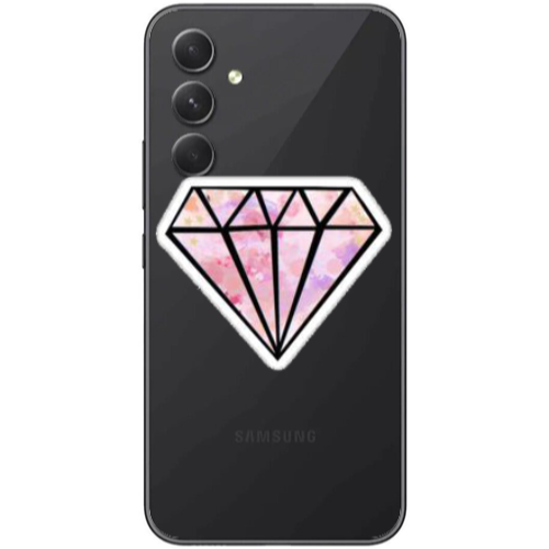 Samsung  Galaxy A05s Diamond Transparent Silicone TPU Θήκη