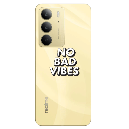 Realme C 75 No bad vibes Transparent Silicone TPU Θήκη