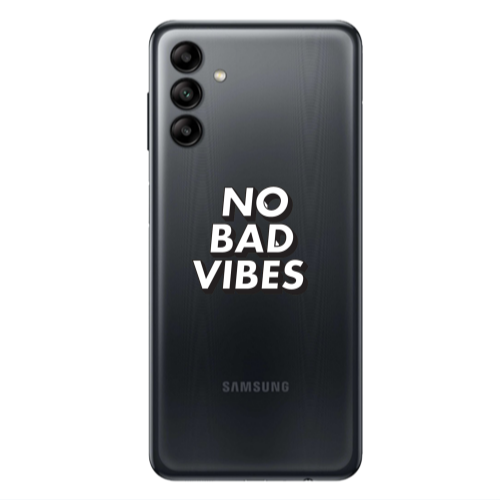 Samsung A13 5G No bad vibes Transparent Silicone TPU Θήκη